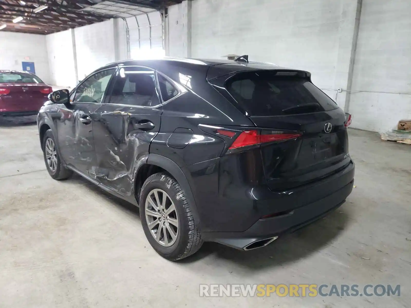 3 Фотография поврежденного автомобиля JTJBARBZ8K2199549 LEXUS NX 2019