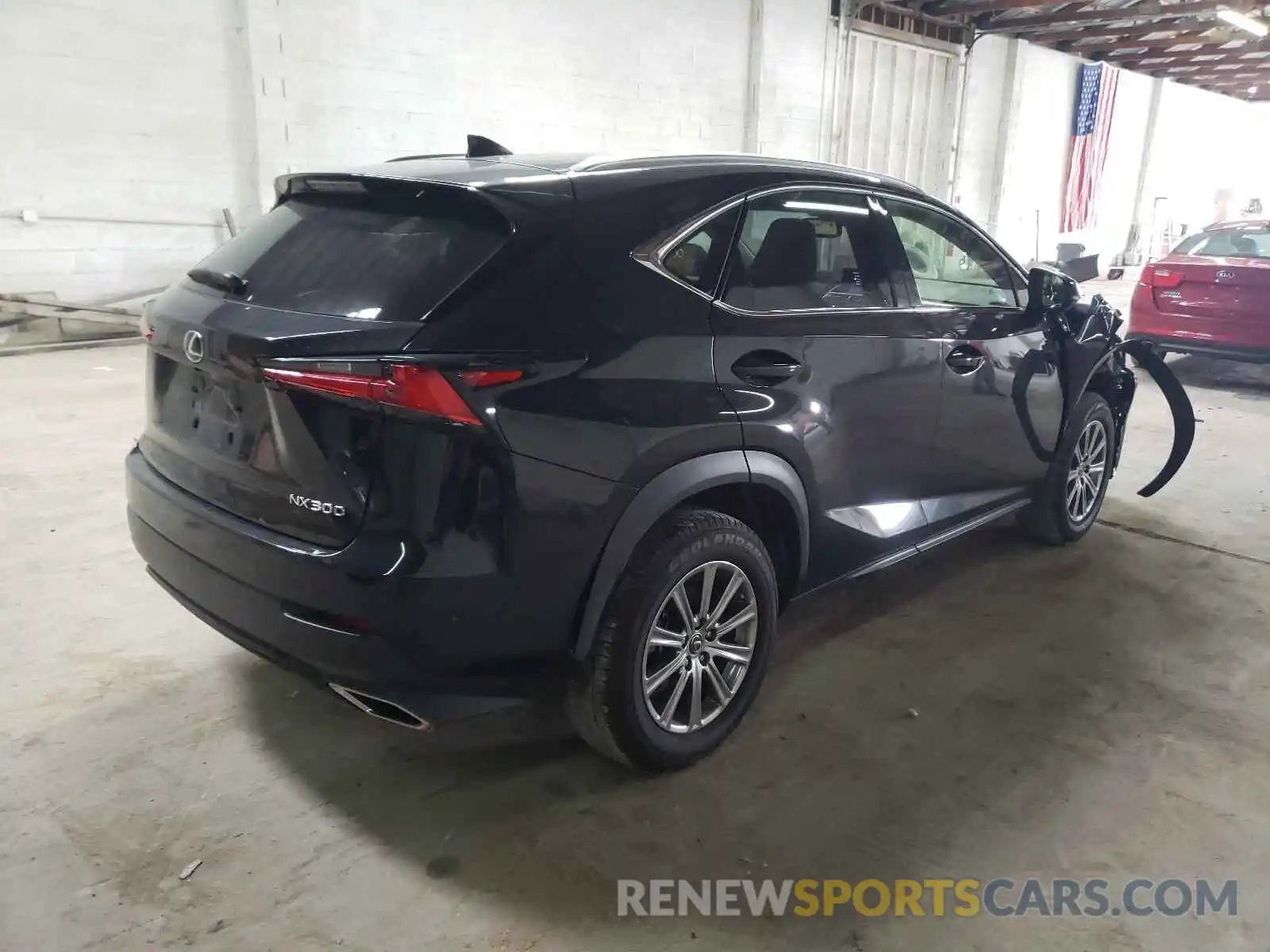 4 Фотография поврежденного автомобиля JTJBARBZ8K2199549 LEXUS NX 2019