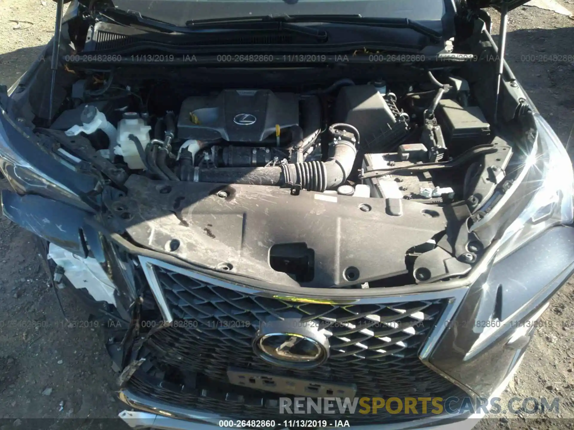 10 Photograph of a damaged car JTJBARBZ8K2201106 LEXUS NX 2019