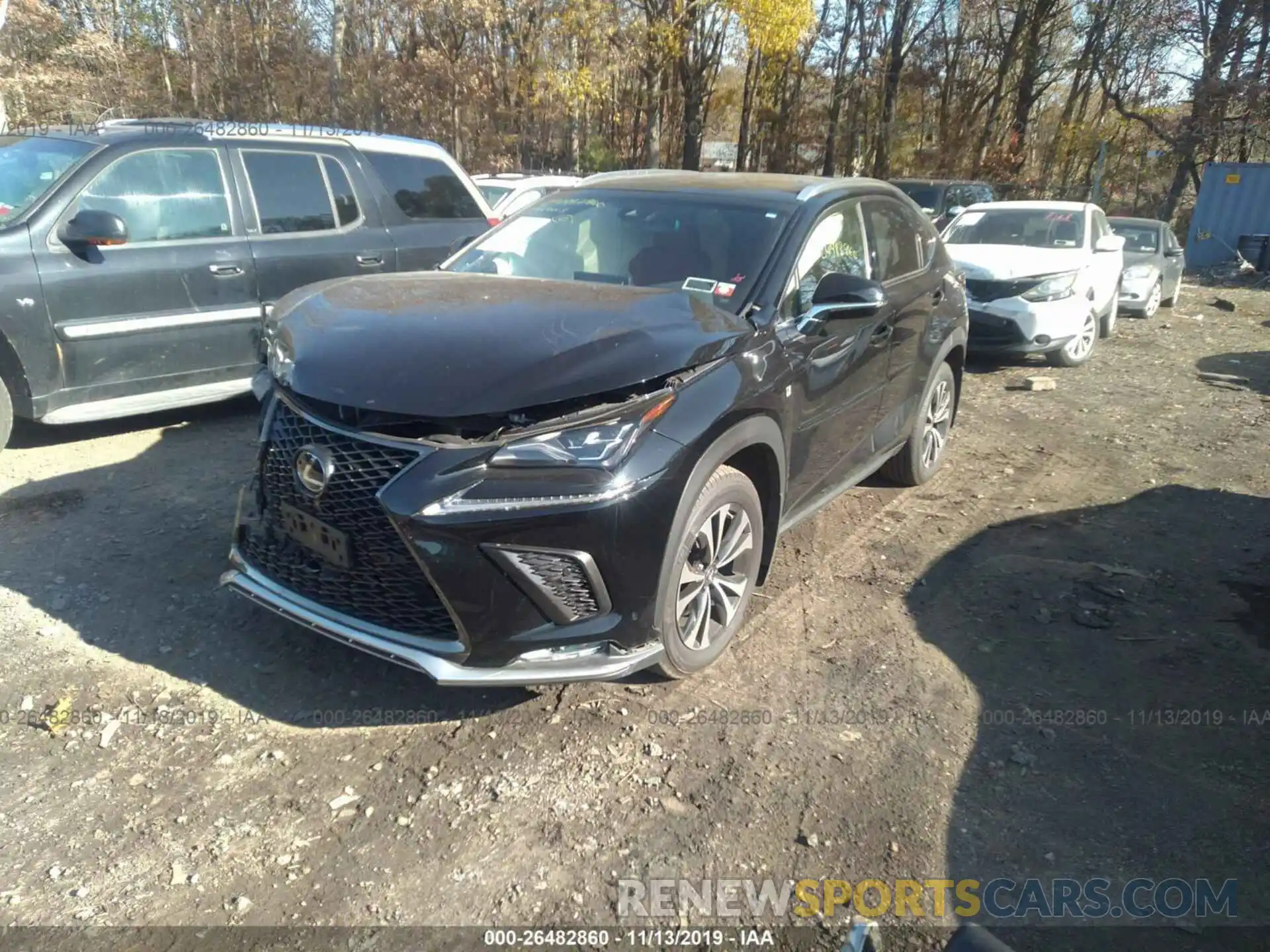 2 Photograph of a damaged car JTJBARBZ8K2201106 LEXUS NX 2019