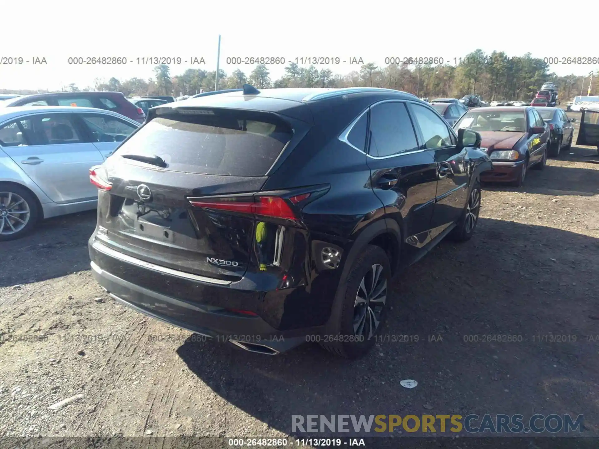 4 Photograph of a damaged car JTJBARBZ8K2201106 LEXUS NX 2019