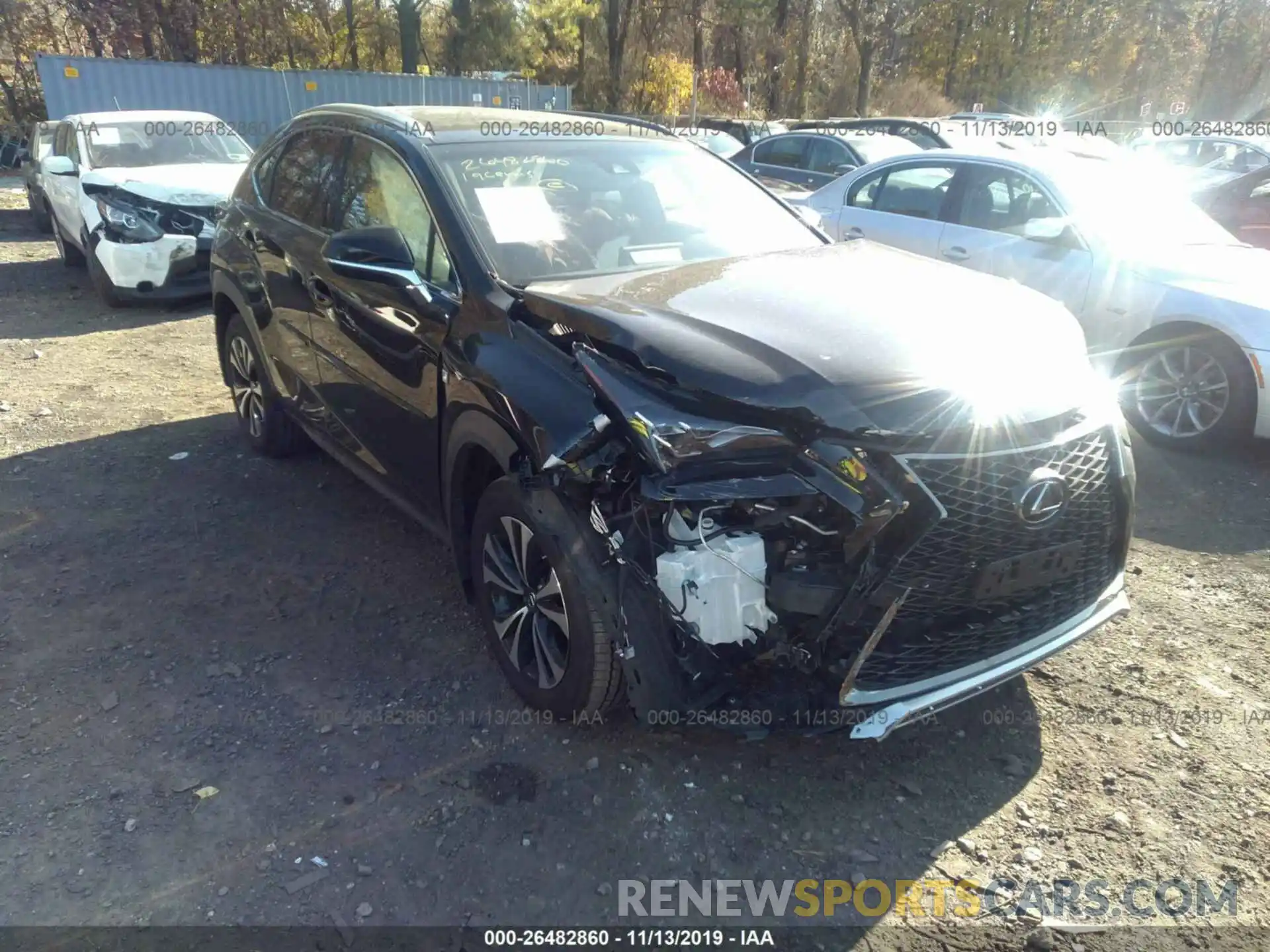 6 Photograph of a damaged car JTJBARBZ8K2201106 LEXUS NX 2019