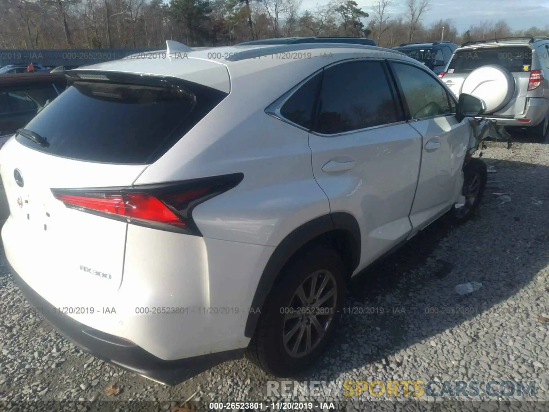 4 Photograph of a damaged car JTJBARBZ8K2201431 LEXUS NX 2019