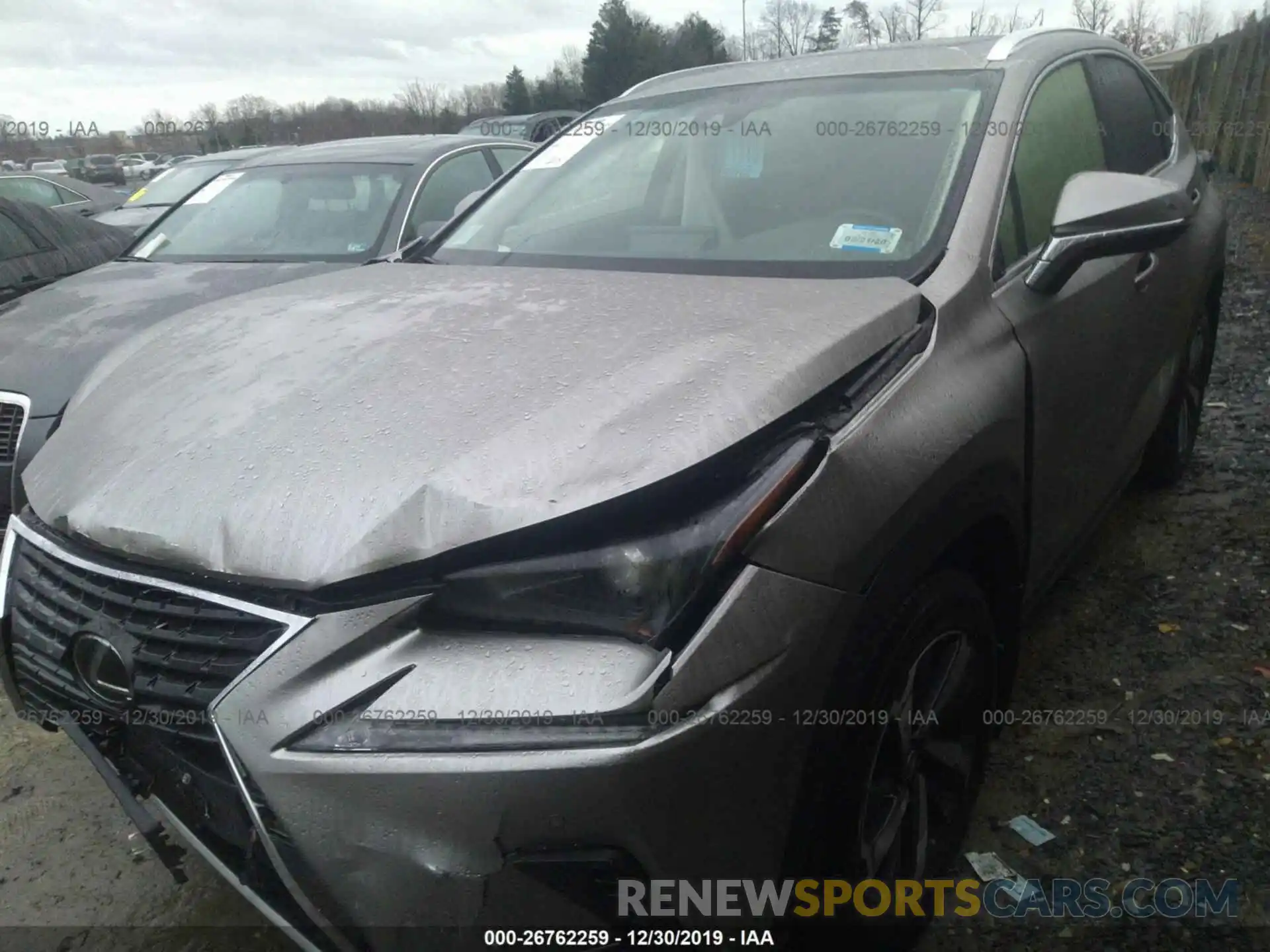 2 Photograph of a damaged car JTJBARBZ8K2204250 LEXUS NX 2019