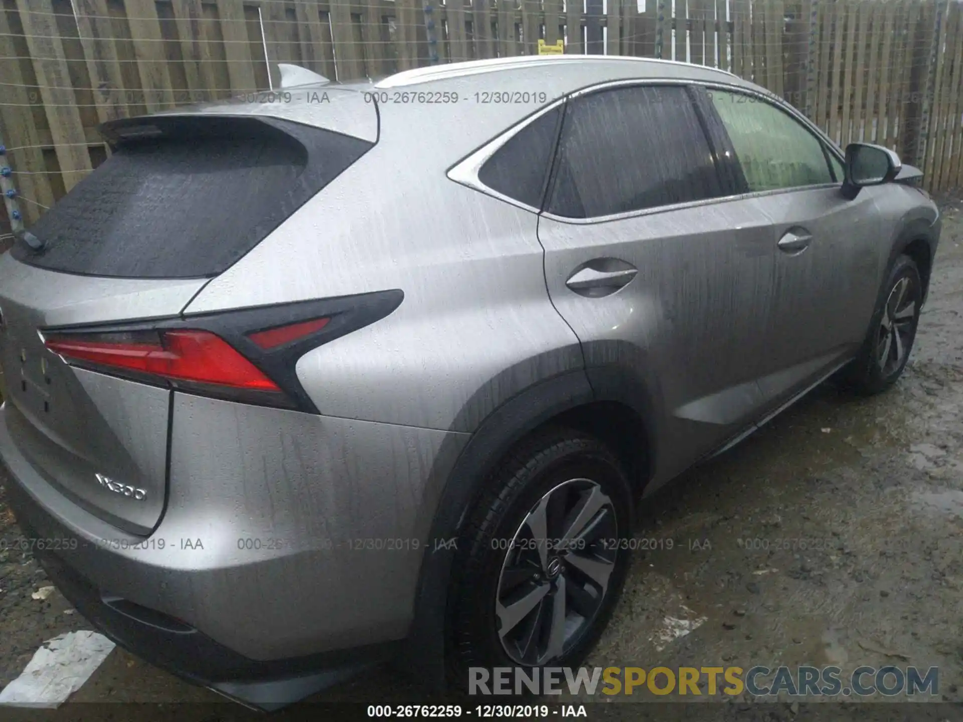 4 Фотография поврежденного автомобиля JTJBARBZ8K2204250 LEXUS NX 2019