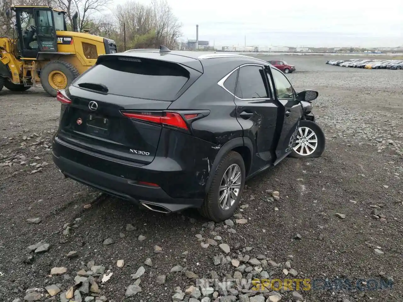 4 Фотография поврежденного автомобиля JTJBARBZ8K2205785 LEXUS NX 2019