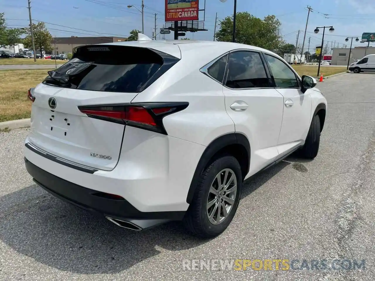 4 Фотография поврежденного автомобиля JTJBARBZ8K2206385 LEXUS NX 2019