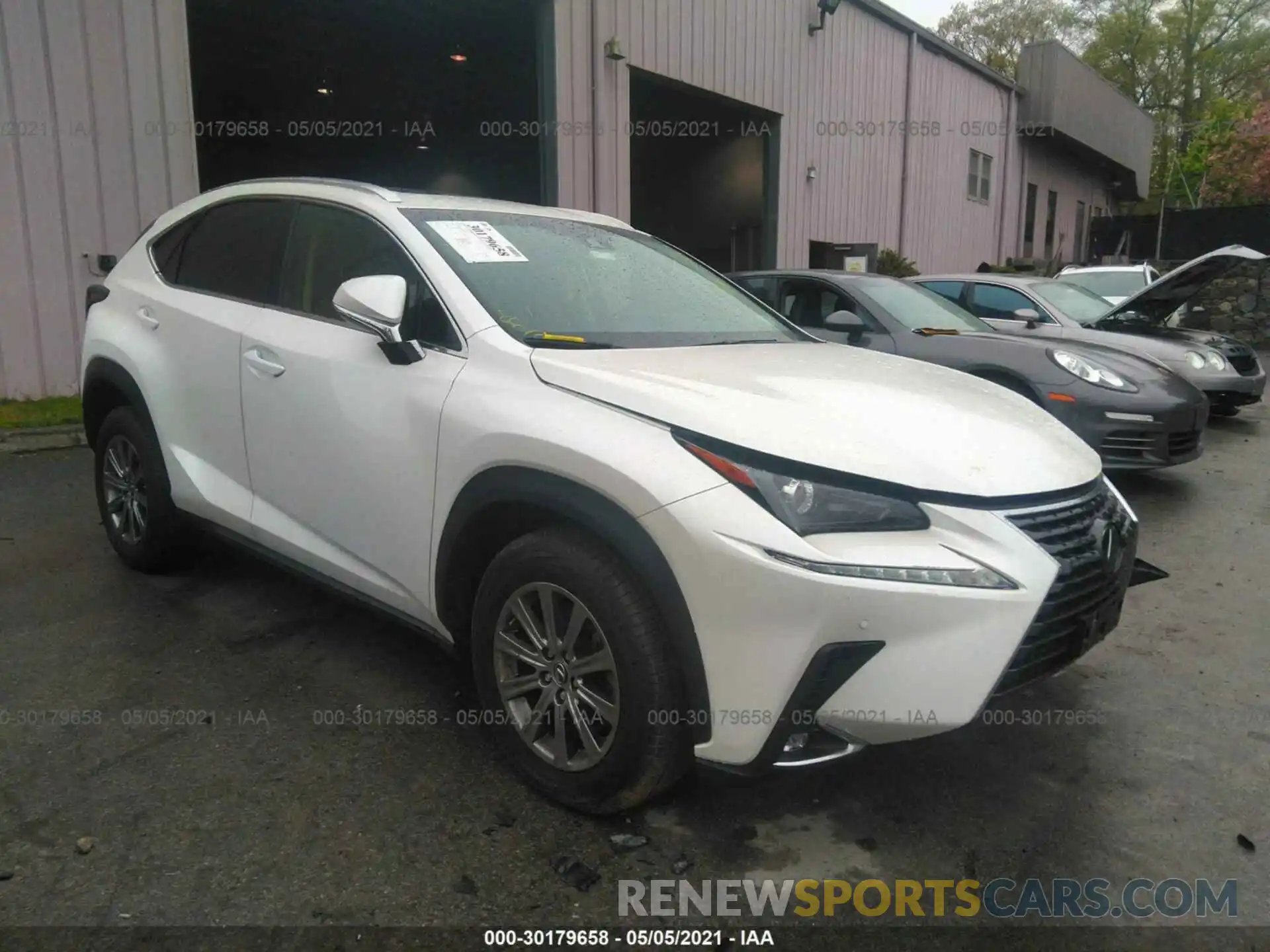 1 Photograph of a damaged car JTJBARBZ8K2207519 LEXUS NX 2019