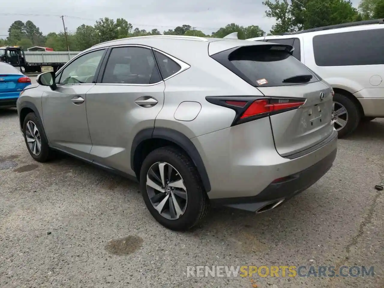 3 Photograph of a damaged car JTJBARBZ8K2214258 LEXUS NX 2019