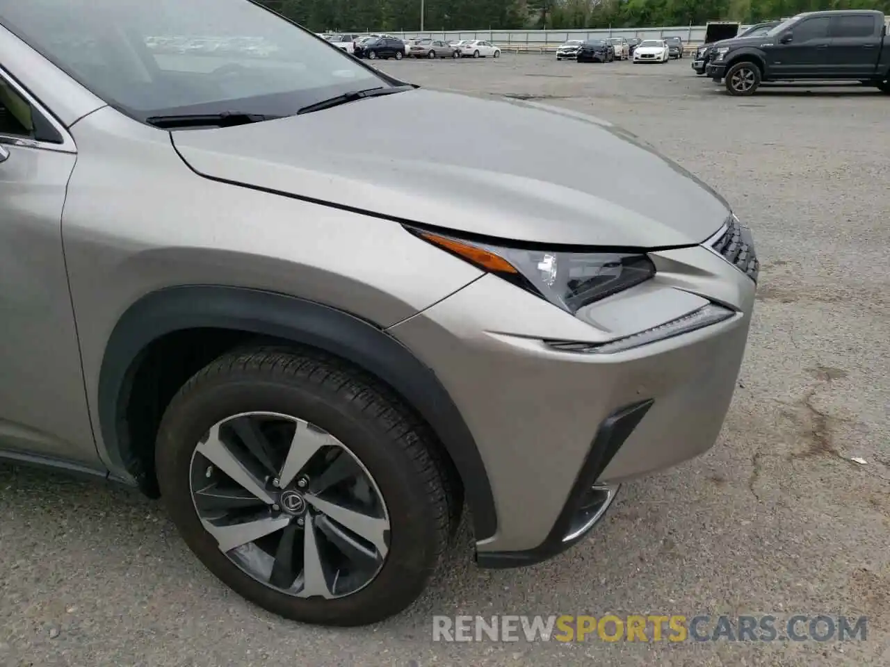 9 Photograph of a damaged car JTJBARBZ8K2214258 LEXUS NX 2019