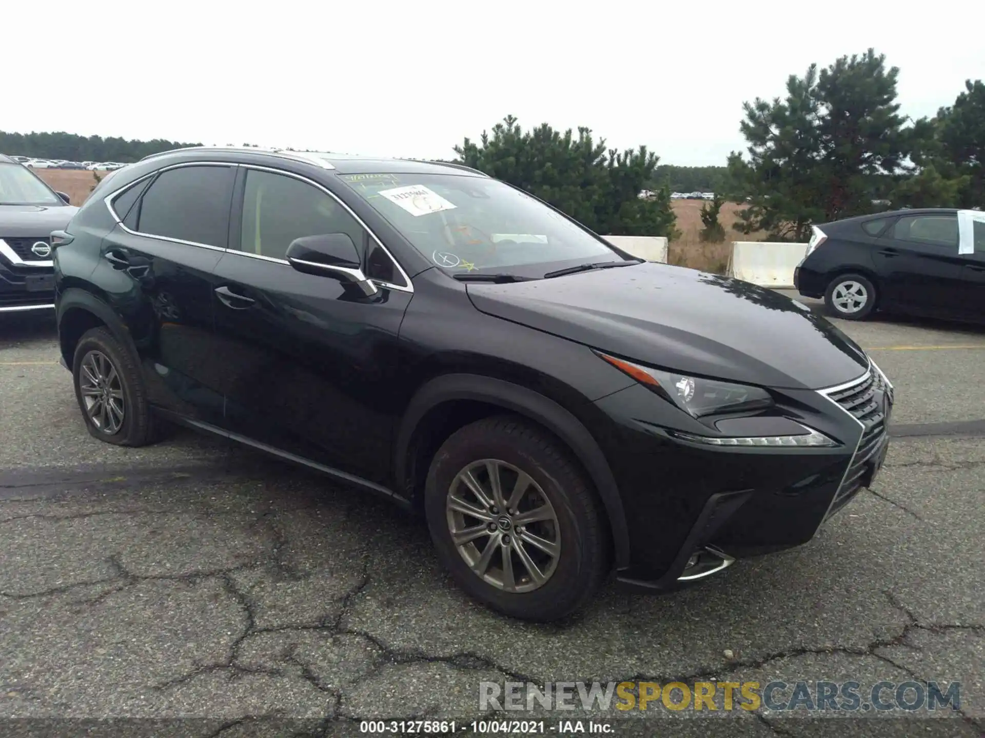 1 Photograph of a damaged car JTJBARBZ8K2217161 LEXUS NX 2019