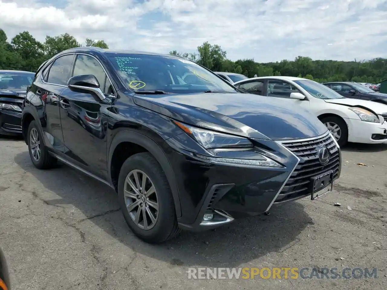 1 Photograph of a damaged car JTJBARBZ9K2179505 LEXUS NX 2019