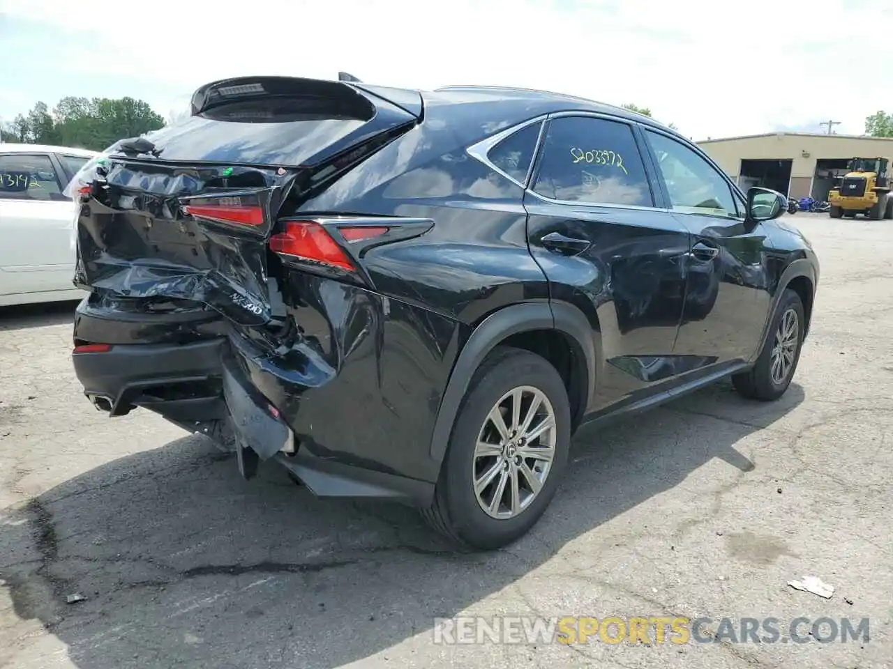 4 Photograph of a damaged car JTJBARBZ9K2179505 LEXUS NX 2019