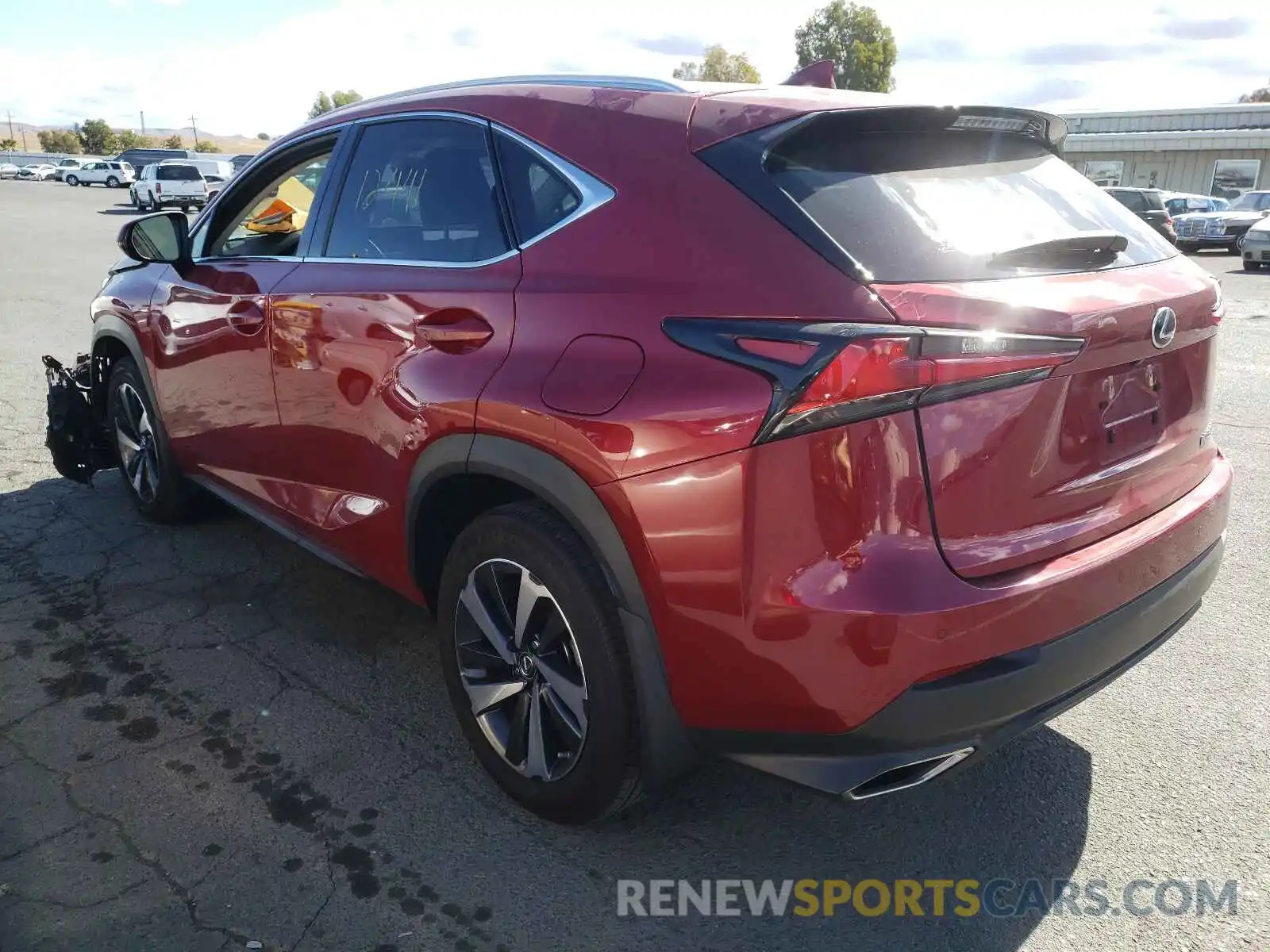 3 Photograph of a damaged car JTJBARBZ9K2180914 LEXUS NX 2019