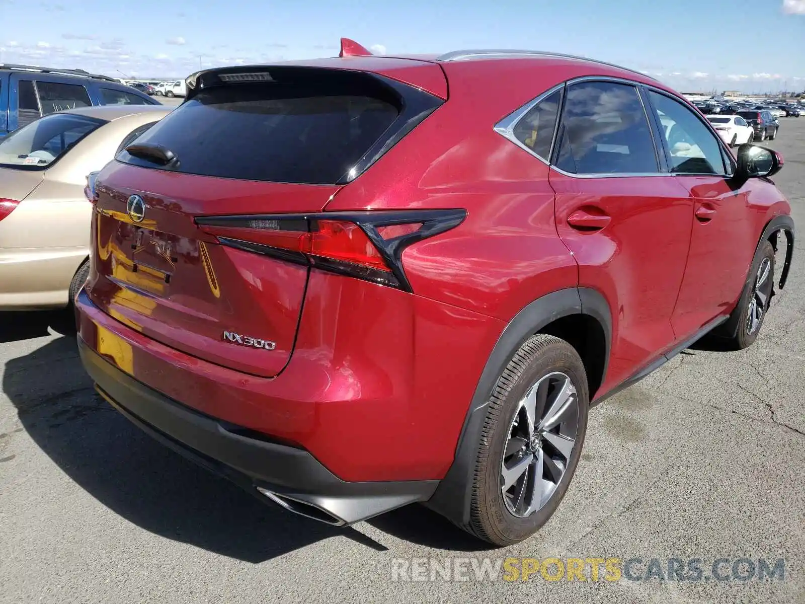 4 Photograph of a damaged car JTJBARBZ9K2180914 LEXUS NX 2019