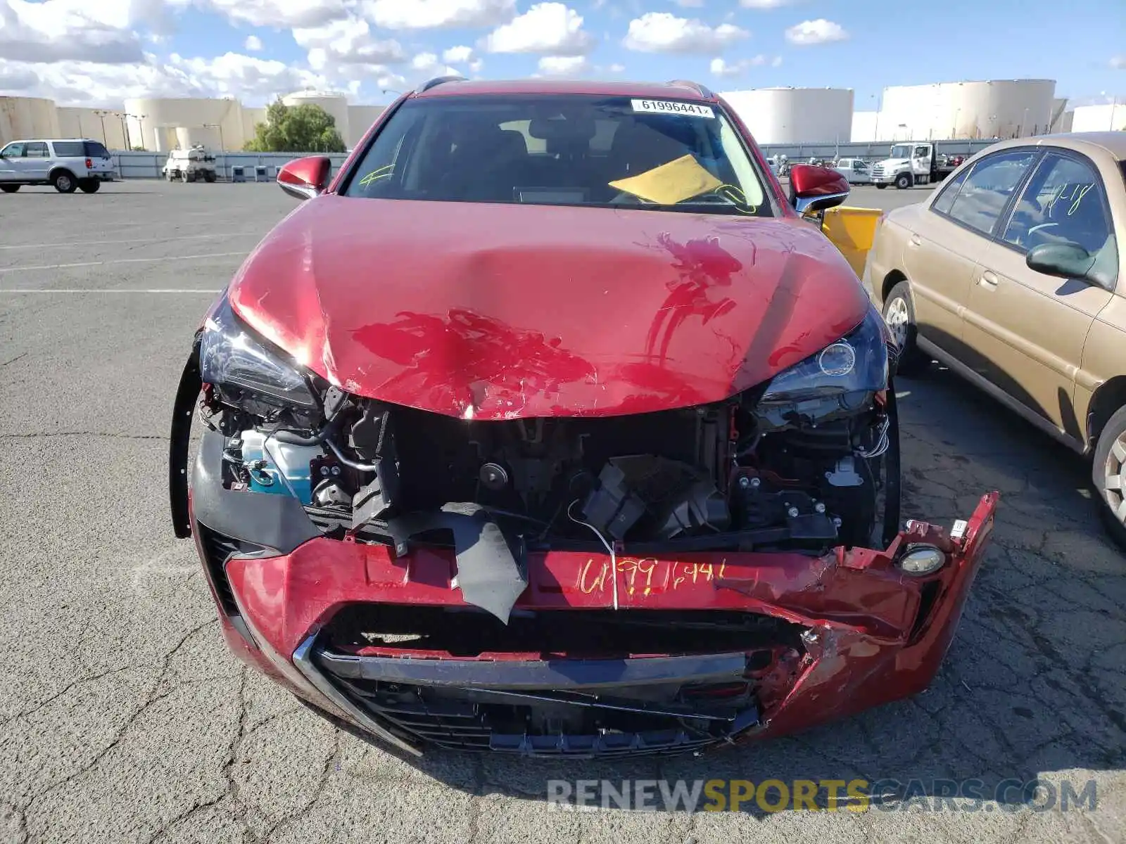 9 Photograph of a damaged car JTJBARBZ9K2180914 LEXUS NX 2019