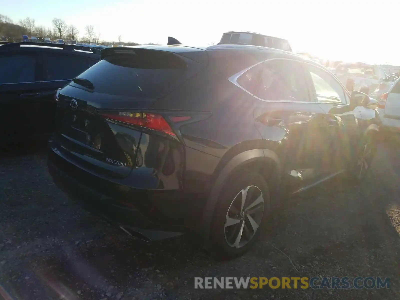 4 Фотография поврежденного автомобиля JTJBARBZ9K2181352 LEXUS NX 2019