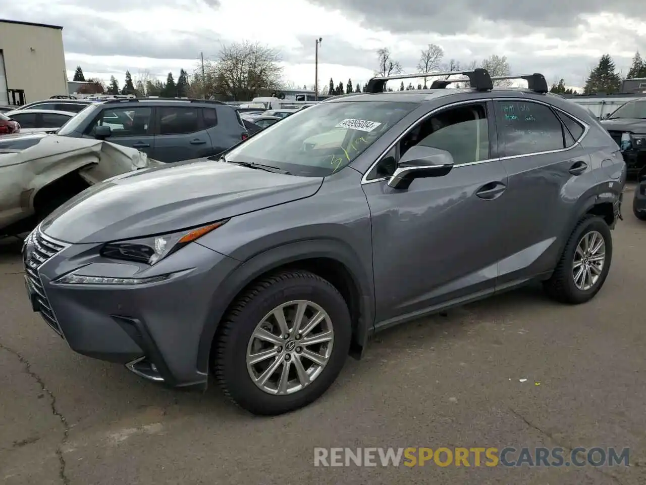 1 Photograph of a damaged car JTJBARBZ9K2181688 LEXUS NX 2019