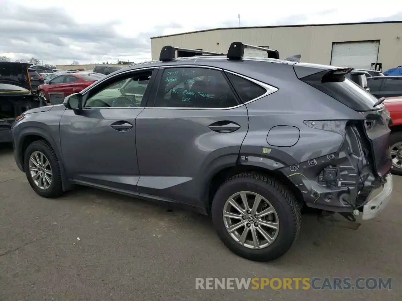 2 Photograph of a damaged car JTJBARBZ9K2181688 LEXUS NX 2019