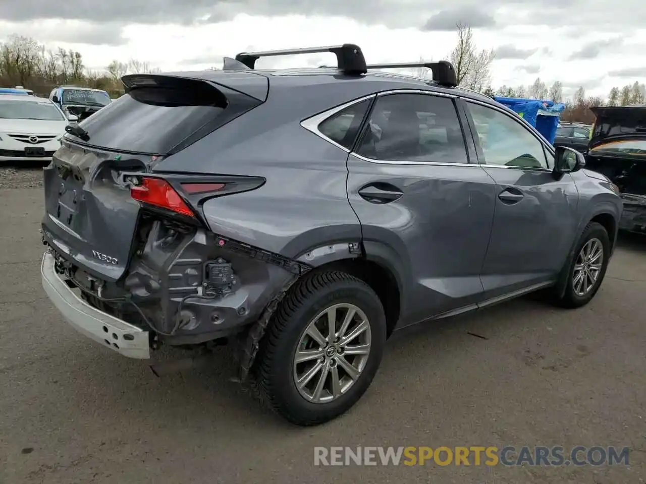 3 Photograph of a damaged car JTJBARBZ9K2181688 LEXUS NX 2019