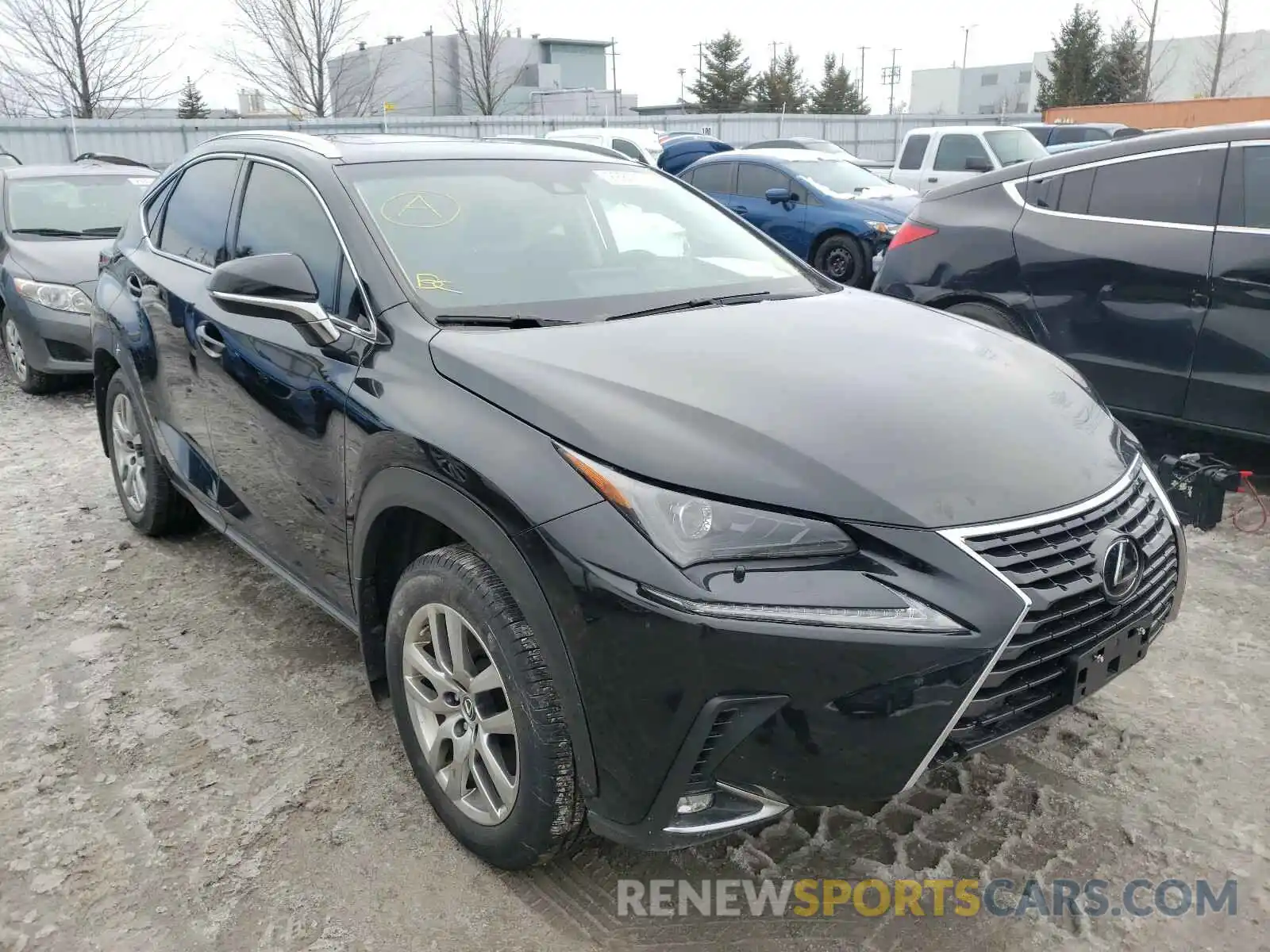 1 Фотография поврежденного автомобиля JTJBARBZ9K2187930 LEXUS NX 2019