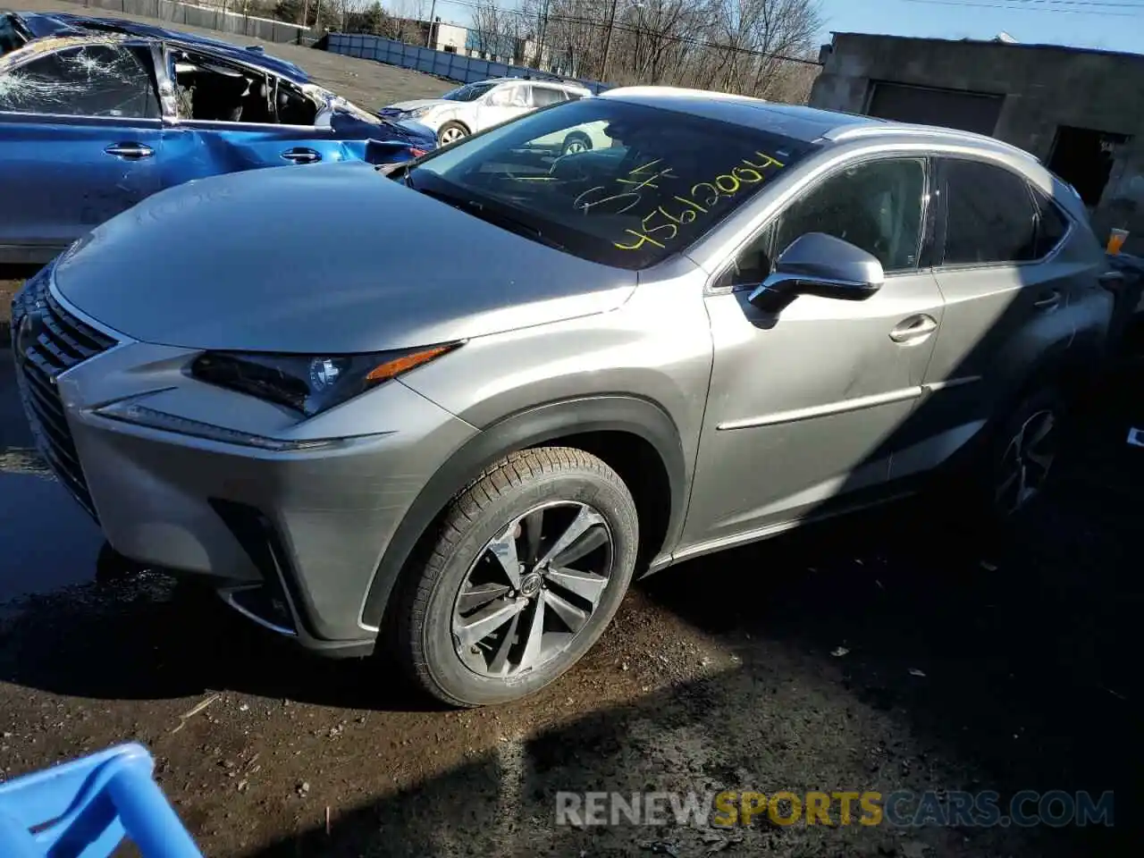 1 Photograph of a damaged car JTJBARBZ9K2189242 LEXUS NX 2019