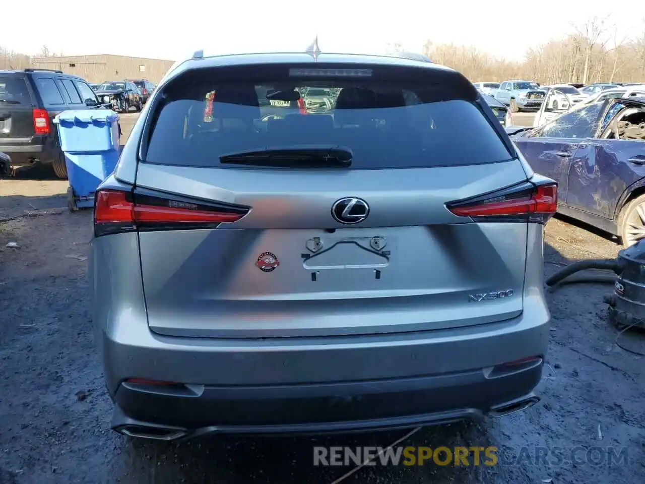 6 Photograph of a damaged car JTJBARBZ9K2189242 LEXUS NX 2019