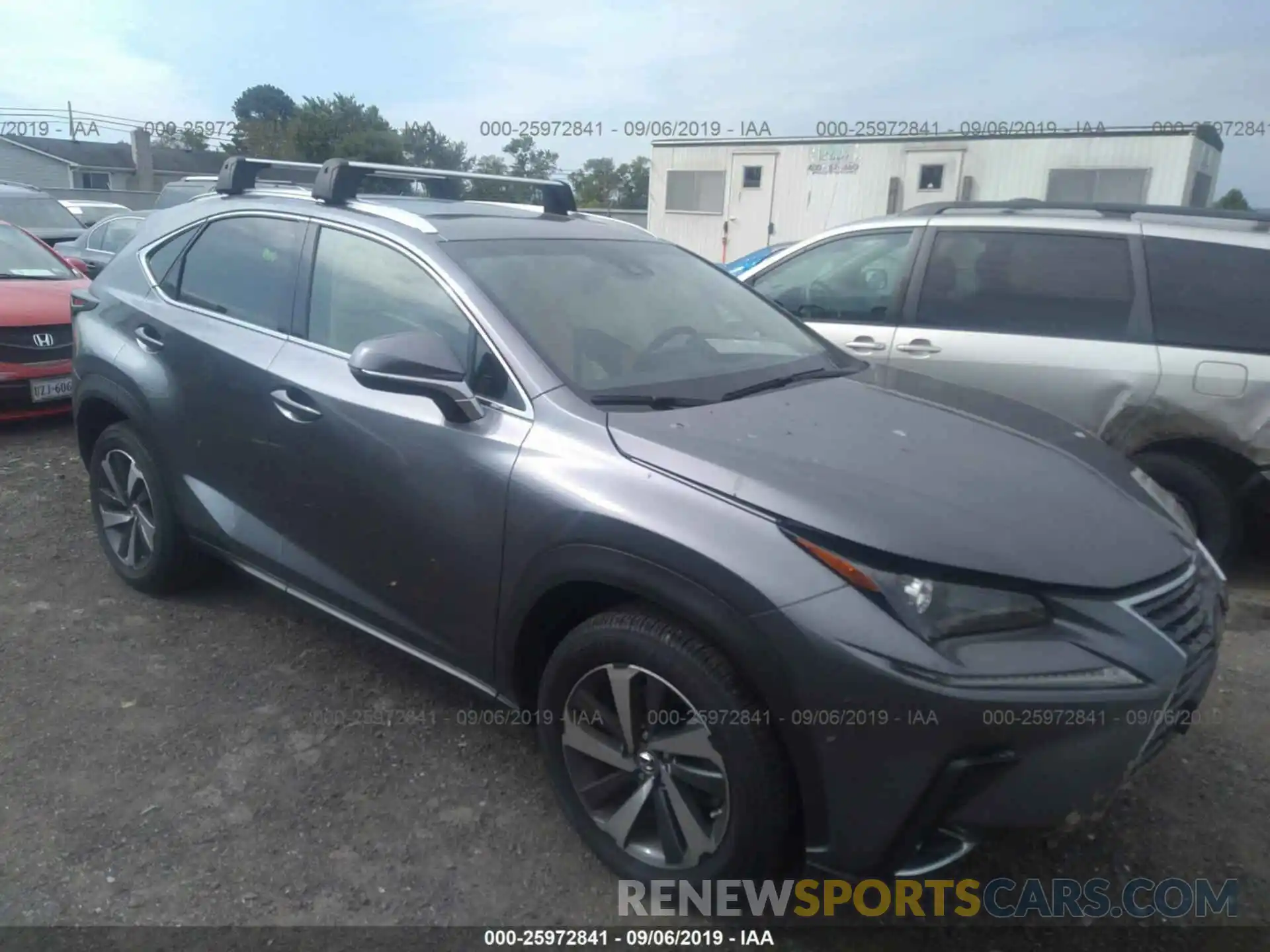 1 Photograph of a damaged car JTJBARBZ9K2191055 LEXUS NX 2019