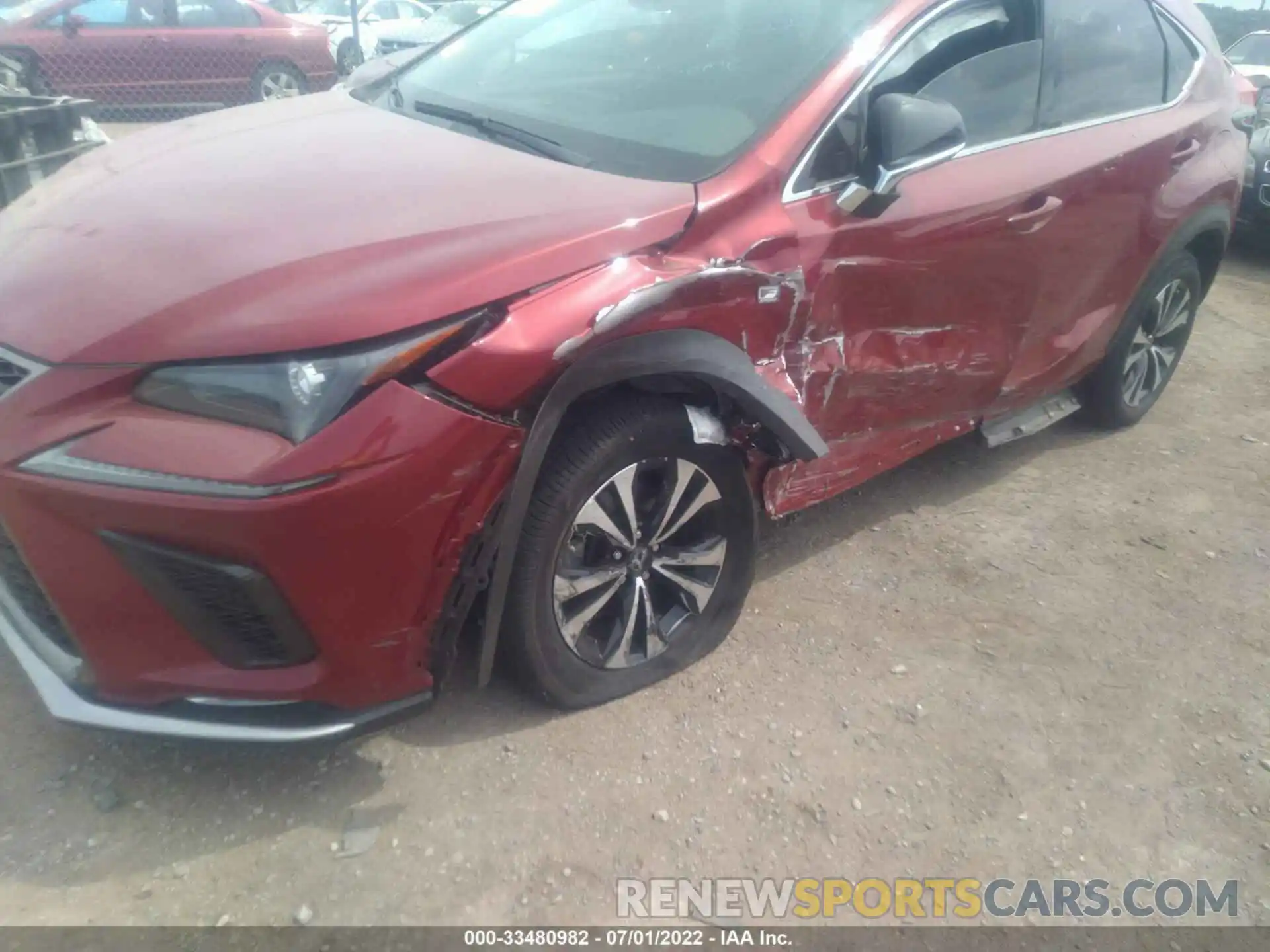 6 Photograph of a damaged car JTJBARBZ9K2193632 LEXUS NX 2019