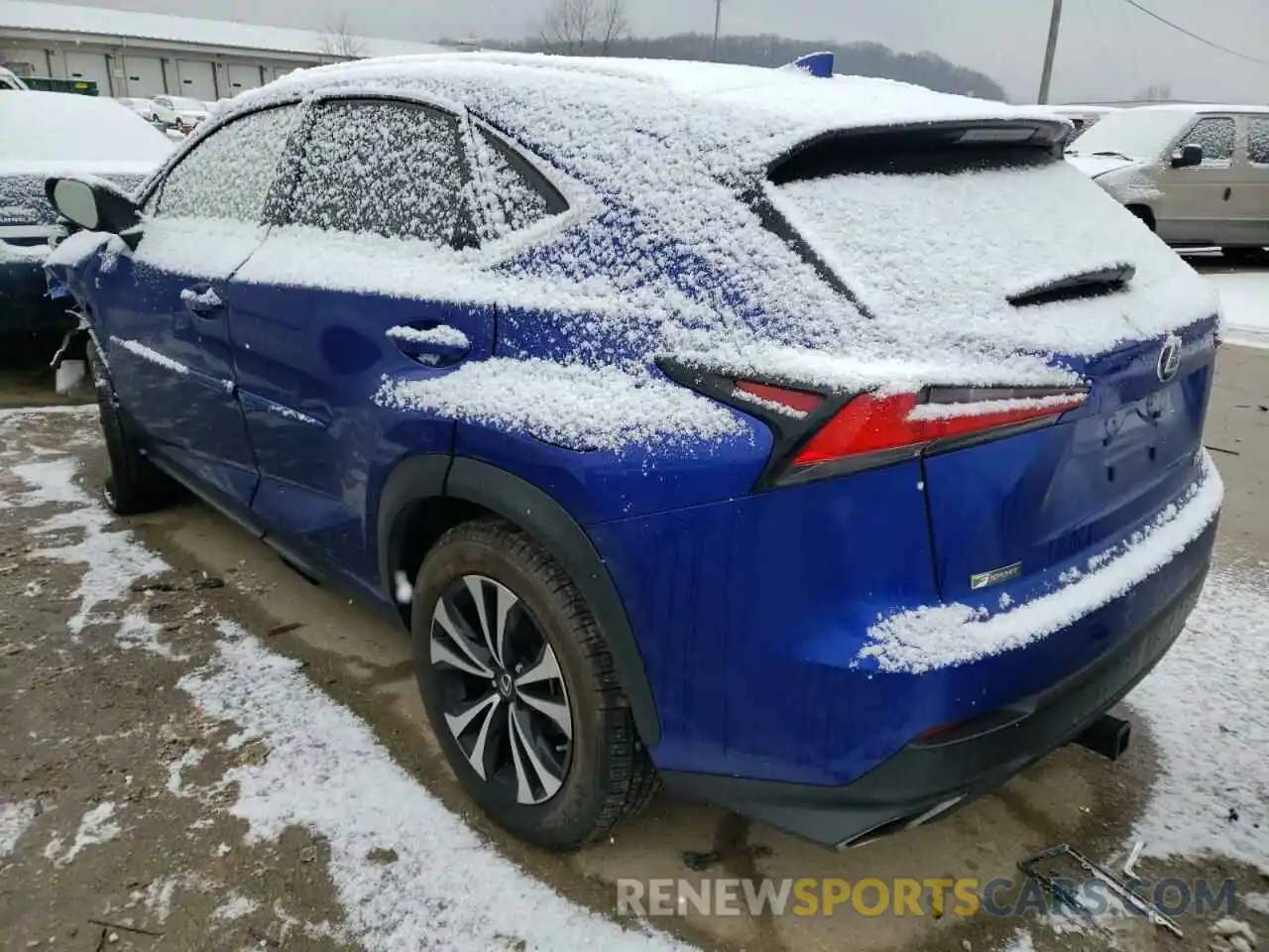 3 Фотография поврежденного автомобиля JTJBARBZ9K2196112 LEXUS NX 2019