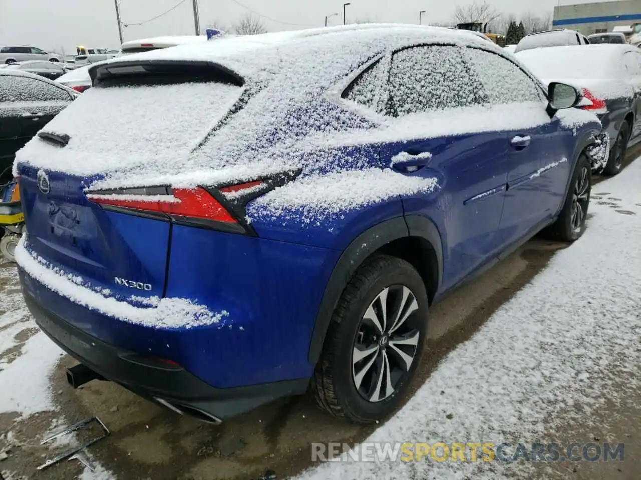 4 Фотография поврежденного автомобиля JTJBARBZ9K2196112 LEXUS NX 2019