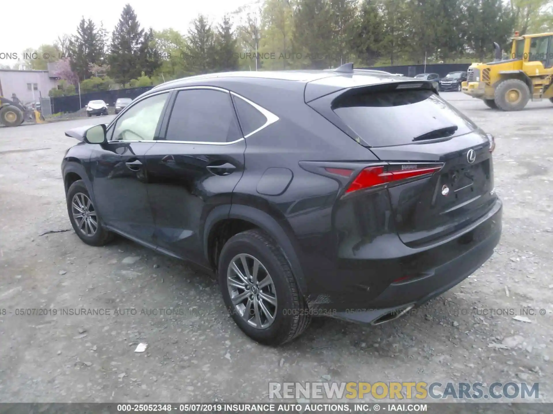 3 Фотография поврежденного автомобиля JTJBARBZ9K2198538 LEXUS NX 2019