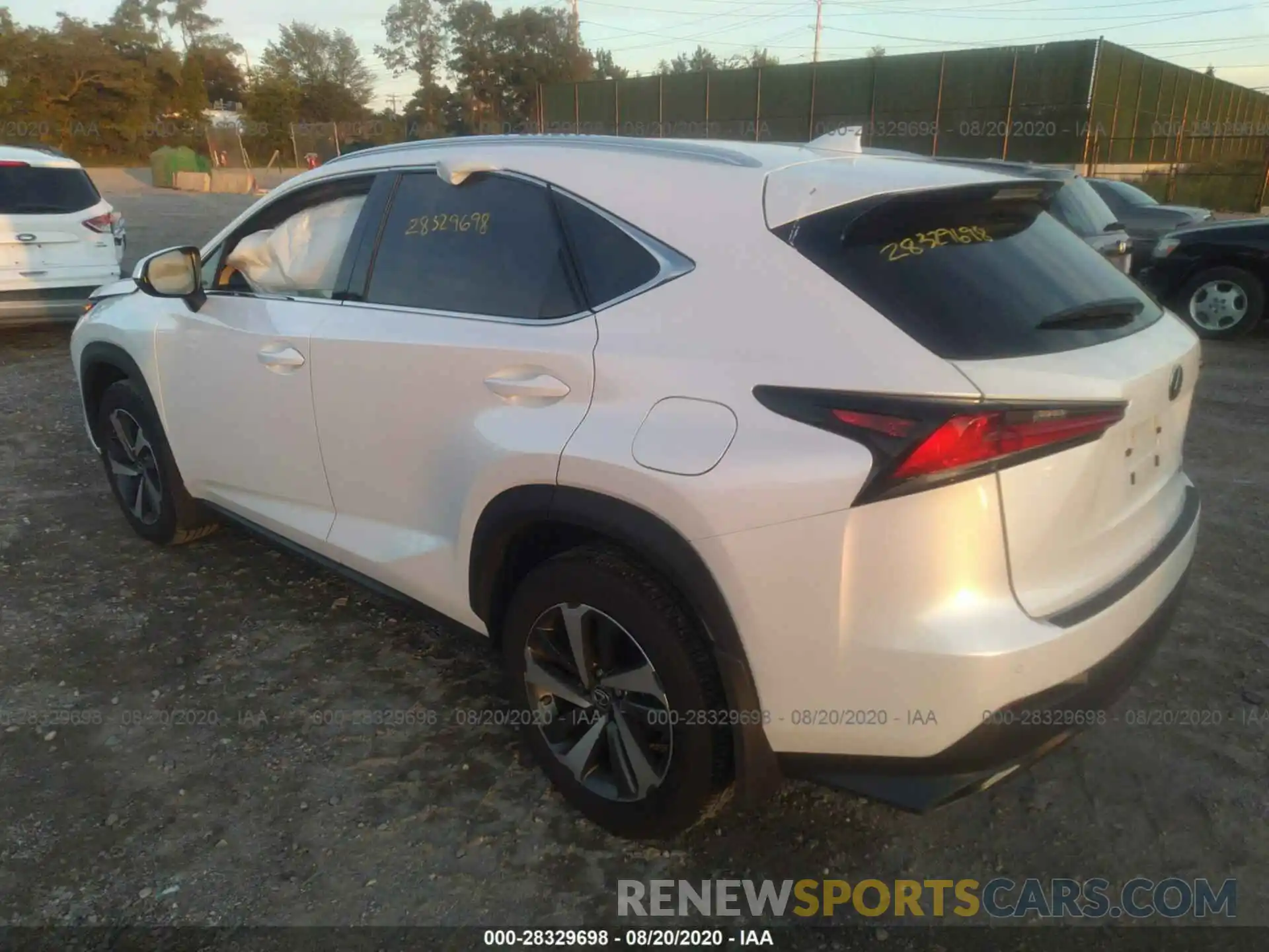 3 Photograph of a damaged car JTJBARBZ9K2203253 LEXUS NX 2019