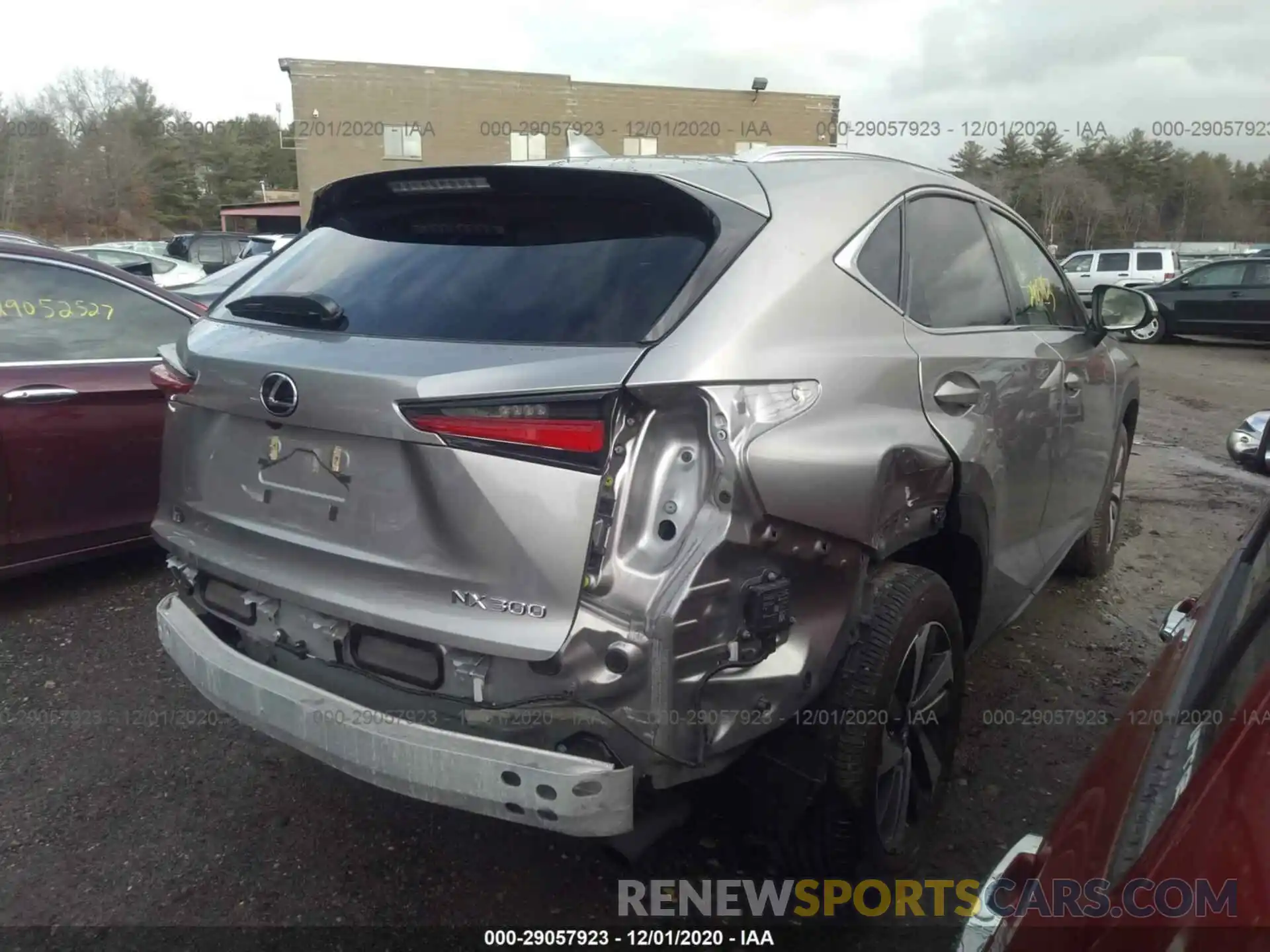 4 Фотография поврежденного автомобиля JTJBARBZ9K2205651 LEXUS NX 2019