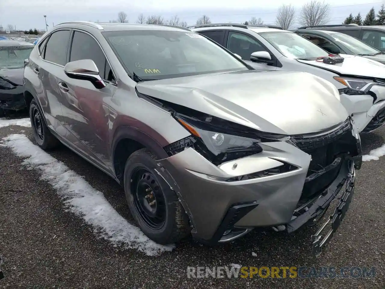 1 Photograph of a damaged car JTJBARBZ9K2207271 LEXUS NX 2019