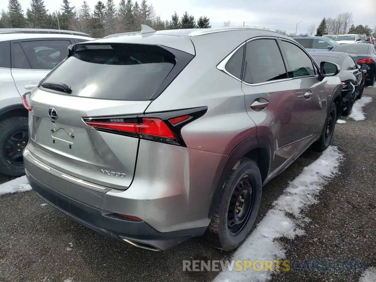 4 Фотография поврежденного автомобиля JTJBARBZ9K2207271 LEXUS NX 2019