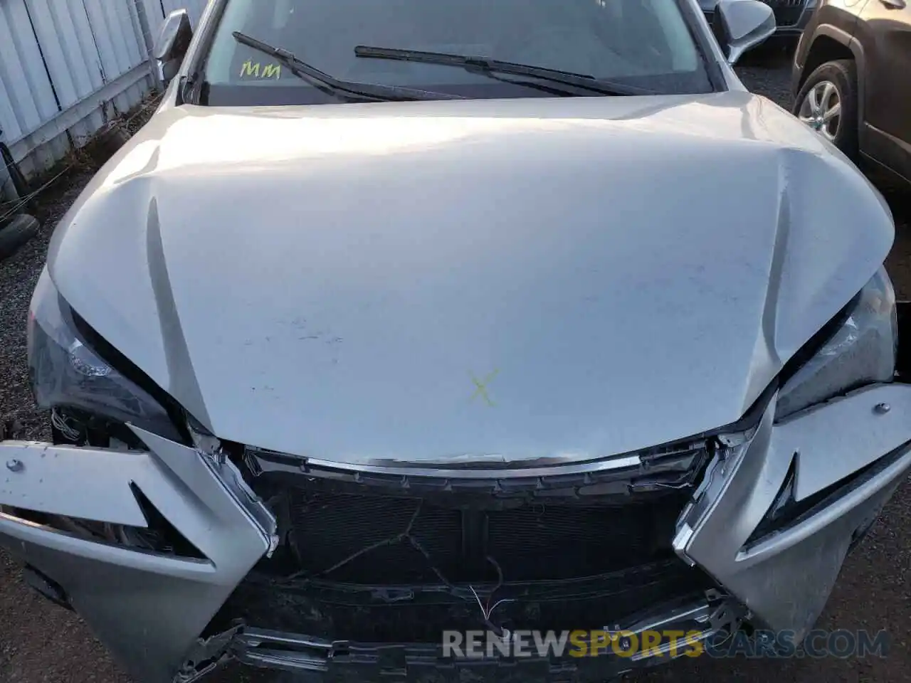 7 Photograph of a damaged car JTJBARBZ9K2207271 LEXUS NX 2019