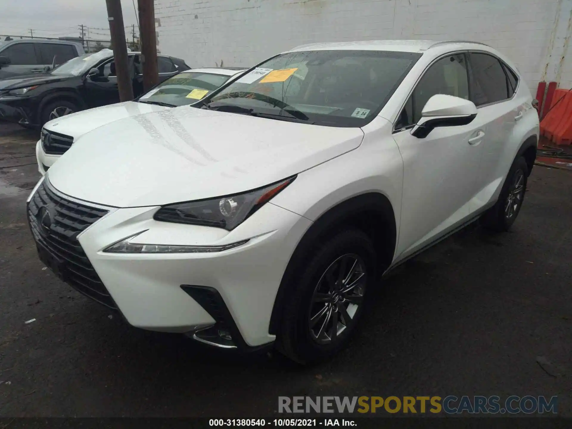 2 Photograph of a damaged car JTJBARBZ9K2208730 LEXUS NX 2019