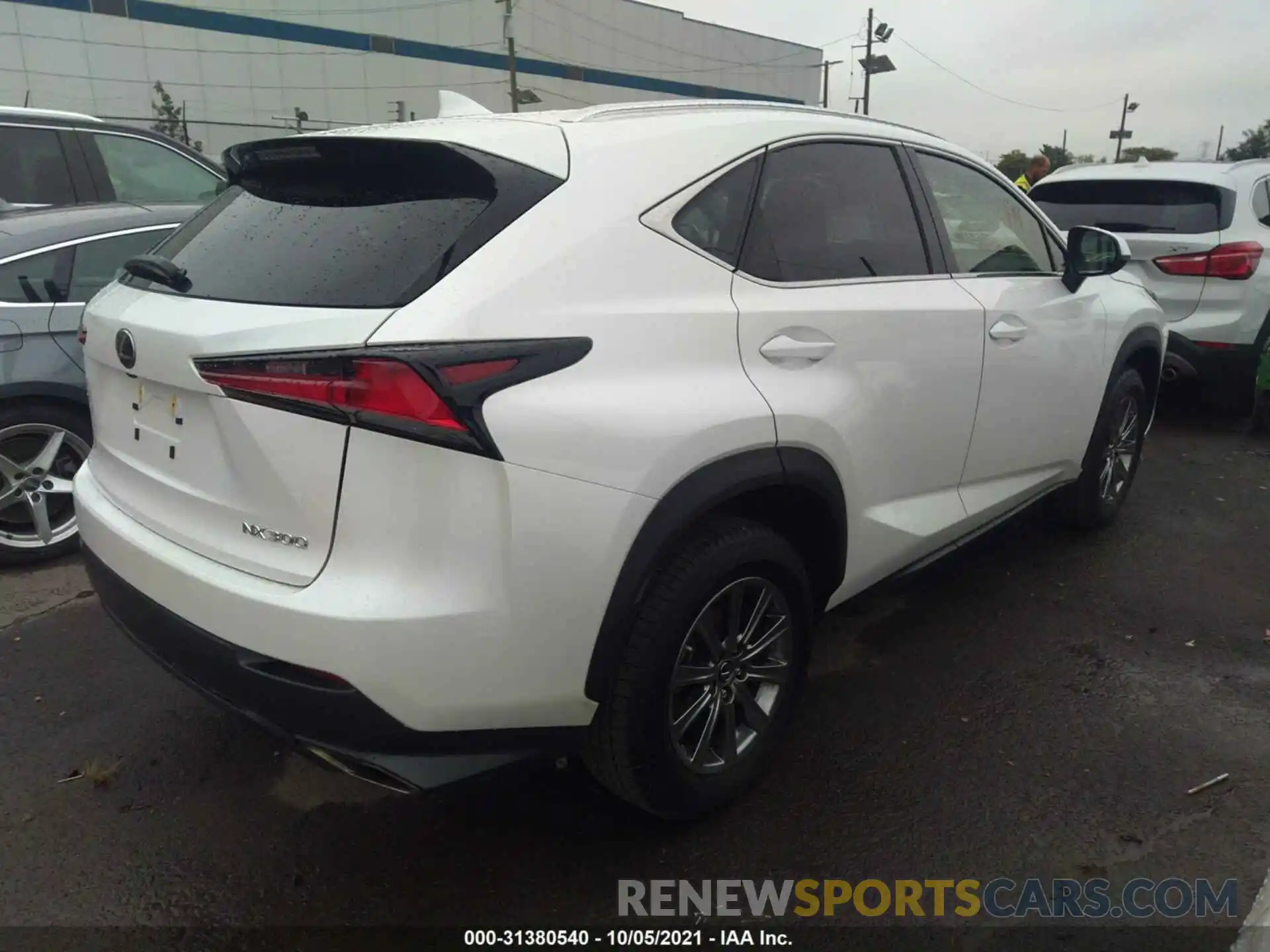 4 Фотография поврежденного автомобиля JTJBARBZ9K2208730 LEXUS NX 2019