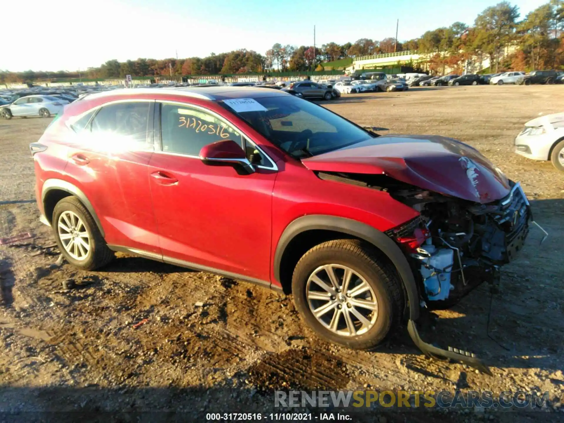 1 Photograph of a damaged car JTJBARBZ9K2211790 LEXUS NX 2019