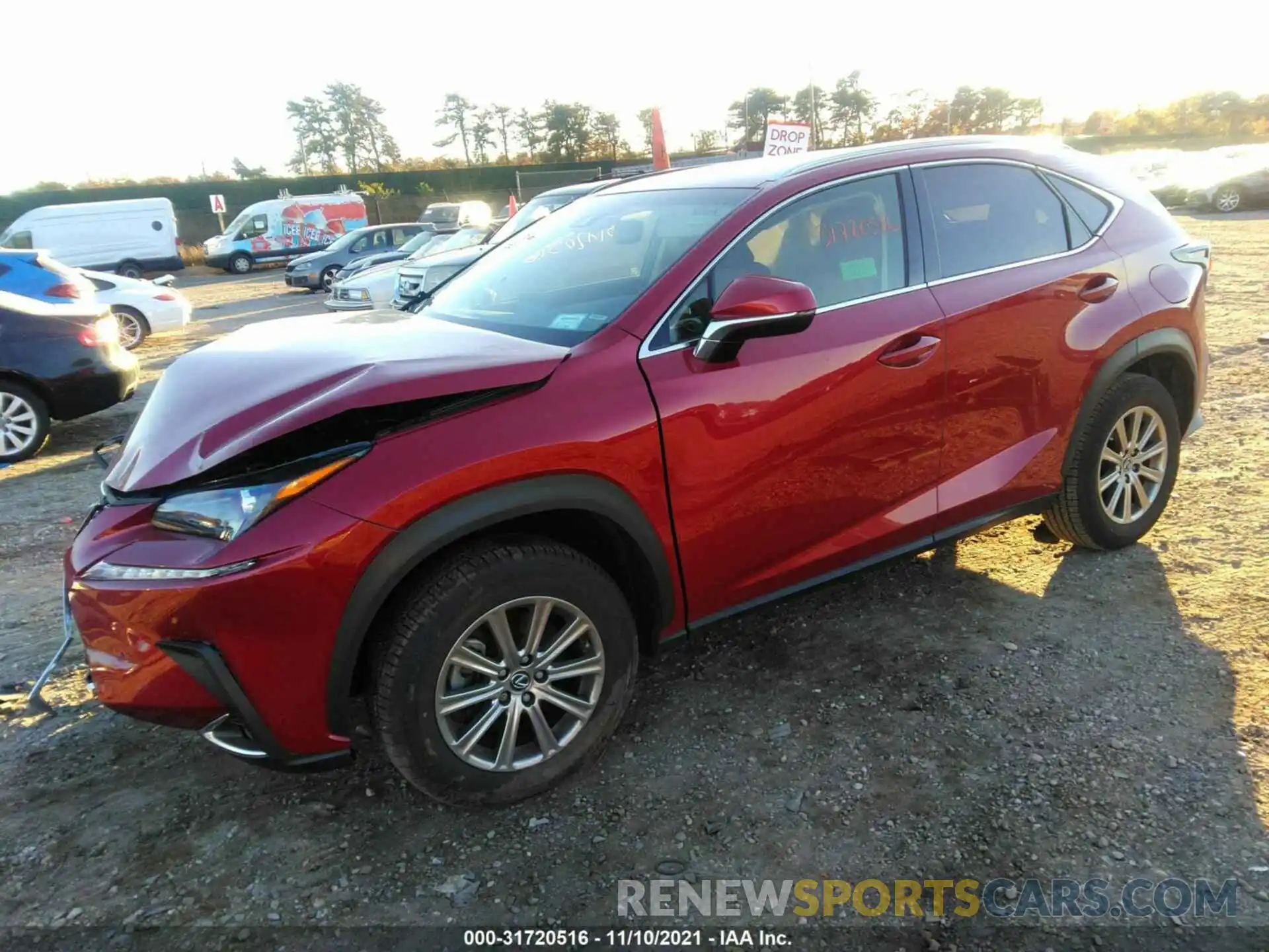 2 Photograph of a damaged car JTJBARBZ9K2211790 LEXUS NX 2019