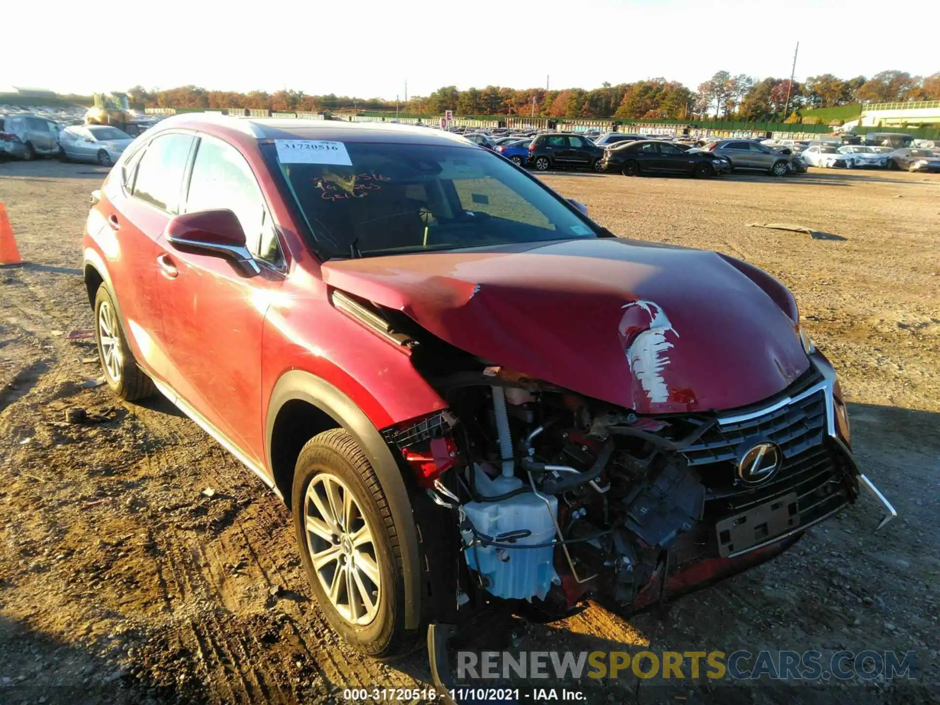 6 Photograph of a damaged car JTJBARBZ9K2211790 LEXUS NX 2019