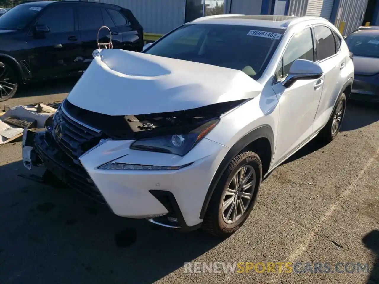 2 Фотография поврежденного автомобиля JTJBARBZ9K2211837 LEXUS NX 2019