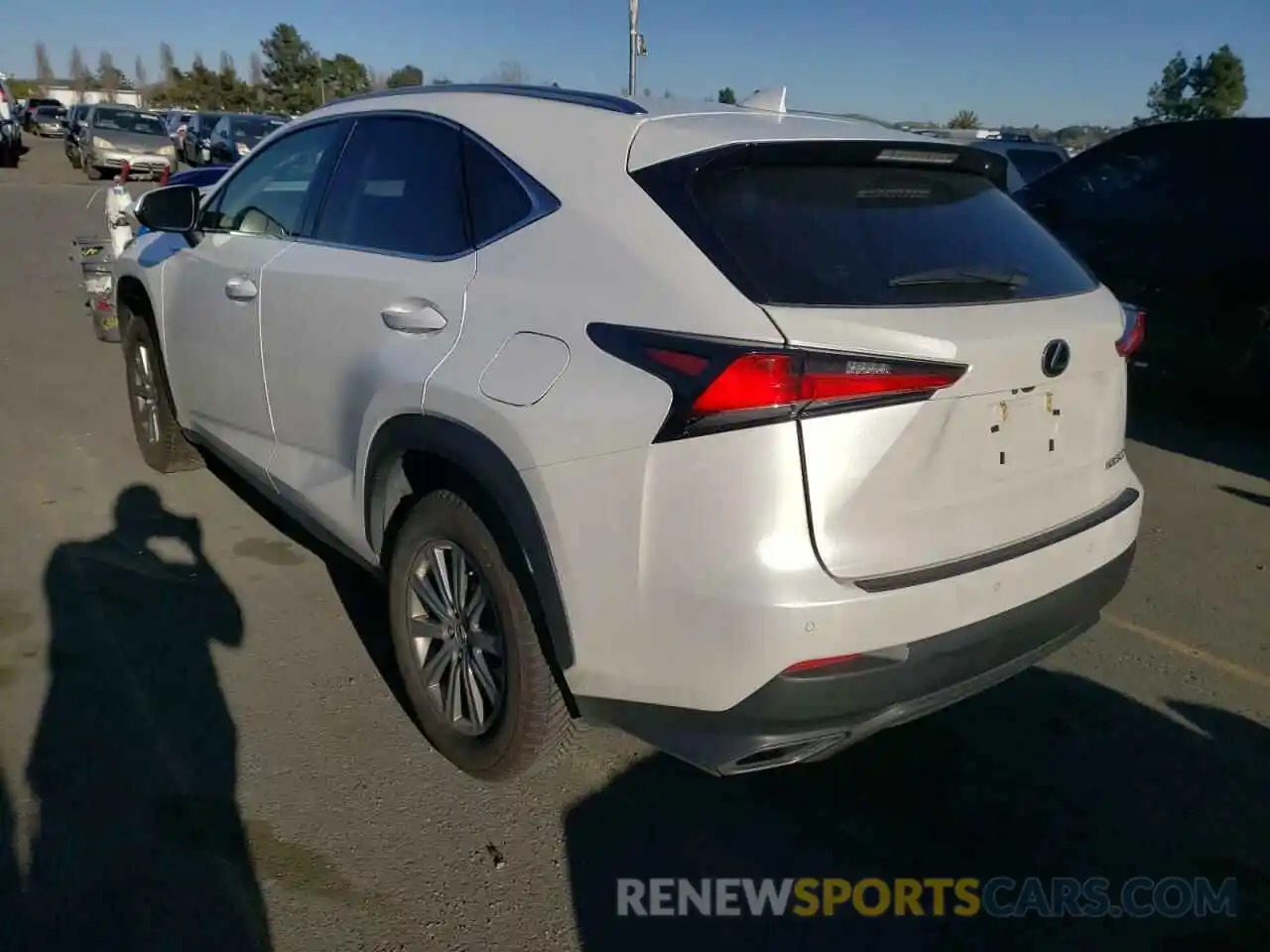 3 Photograph of a damaged car JTJBARBZ9K2211837 LEXUS NX 2019