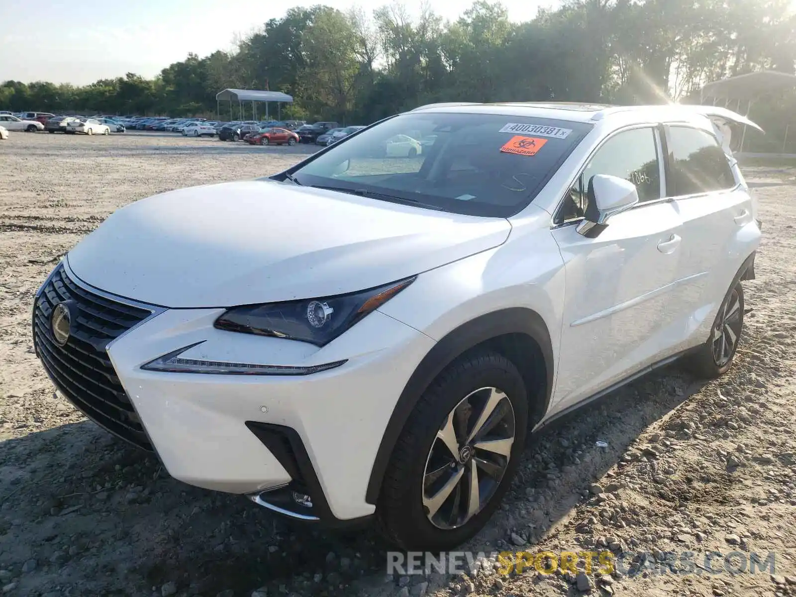 2 Photograph of a damaged car JTJBARBZ9K2211871 LEXUS NX 2019