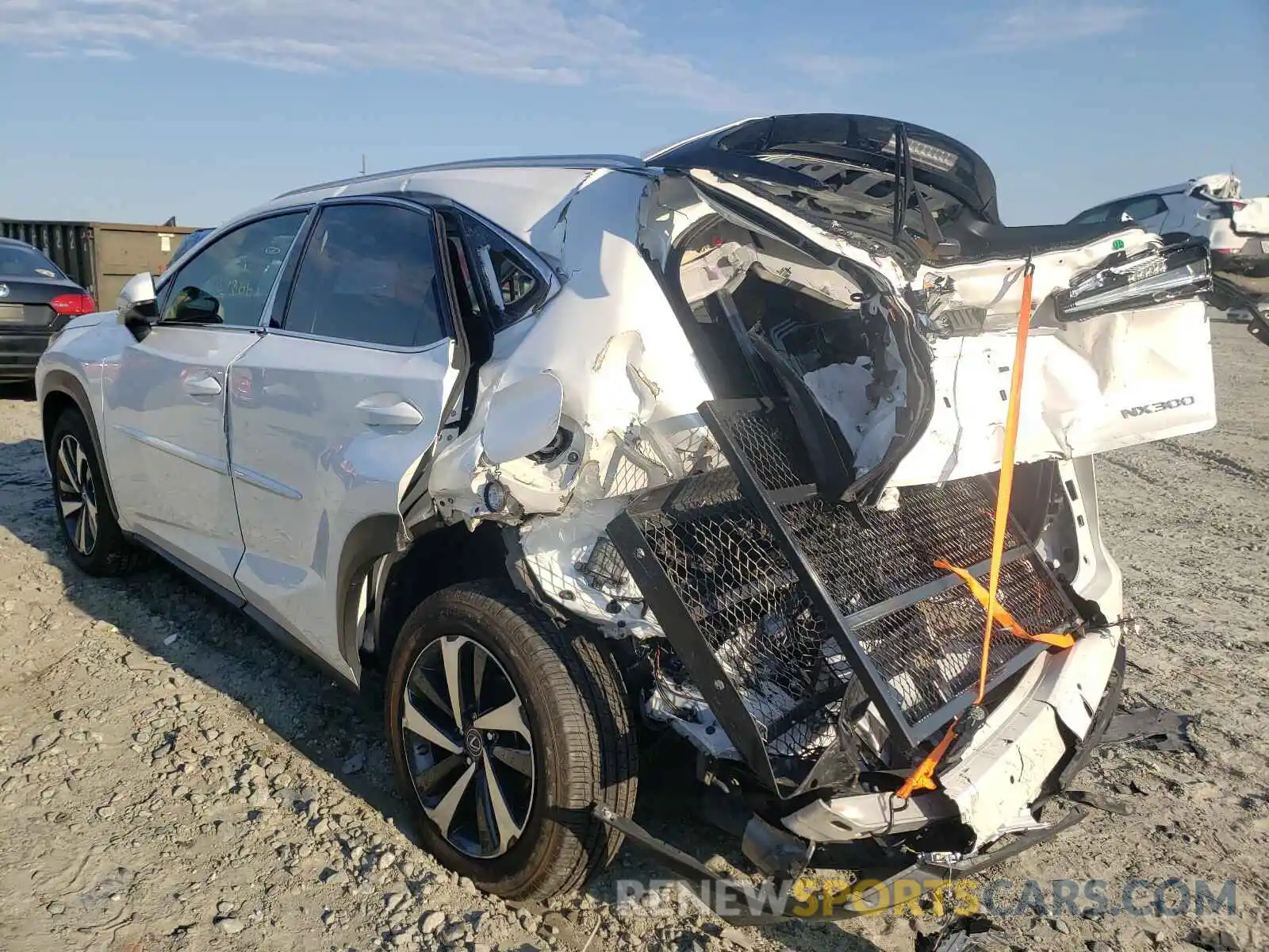 3 Photograph of a damaged car JTJBARBZ9K2211871 LEXUS NX 2019