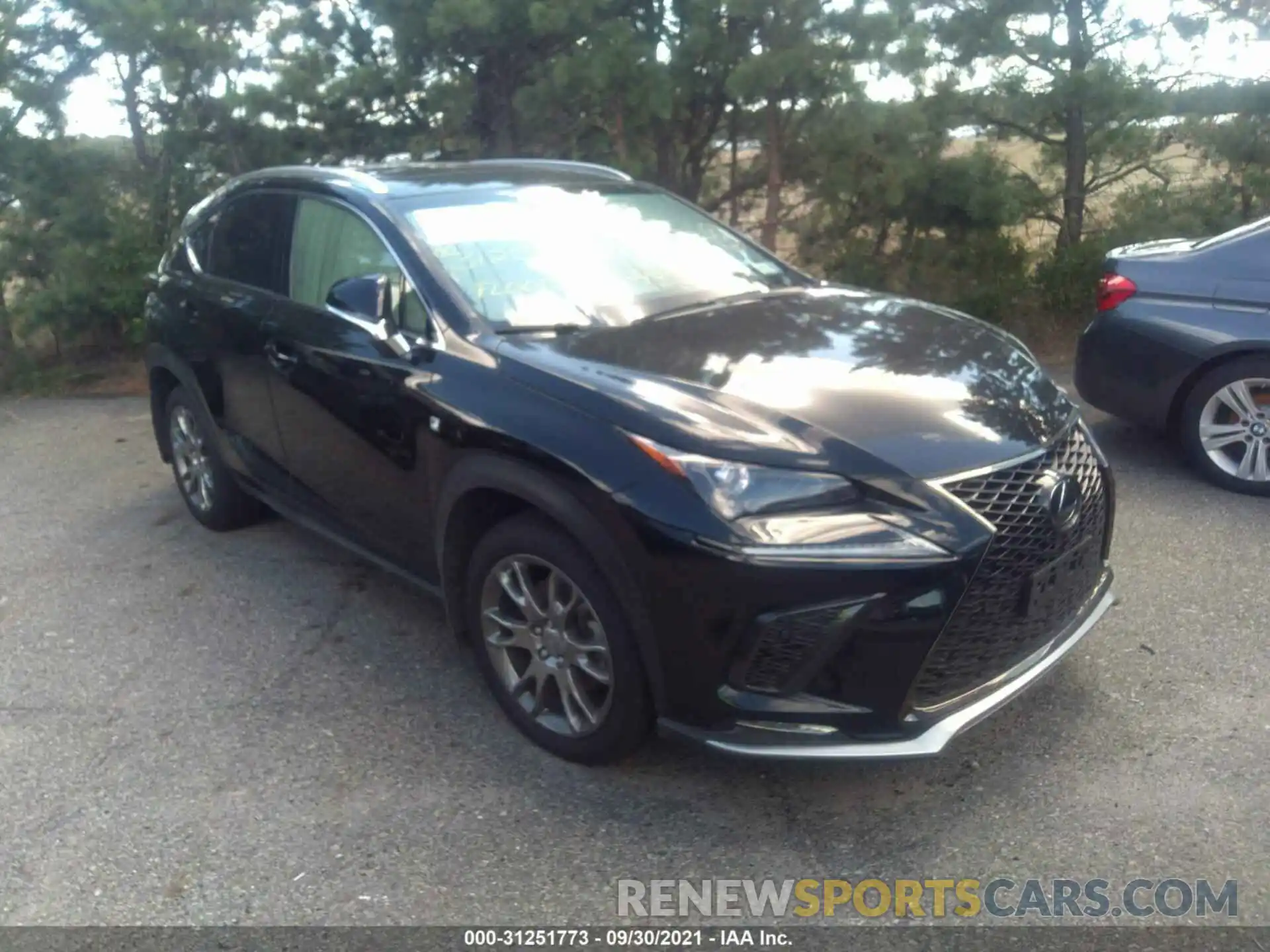 1 Photograph of a damaged car JTJBARBZ9K2212258 LEXUS NX 2019