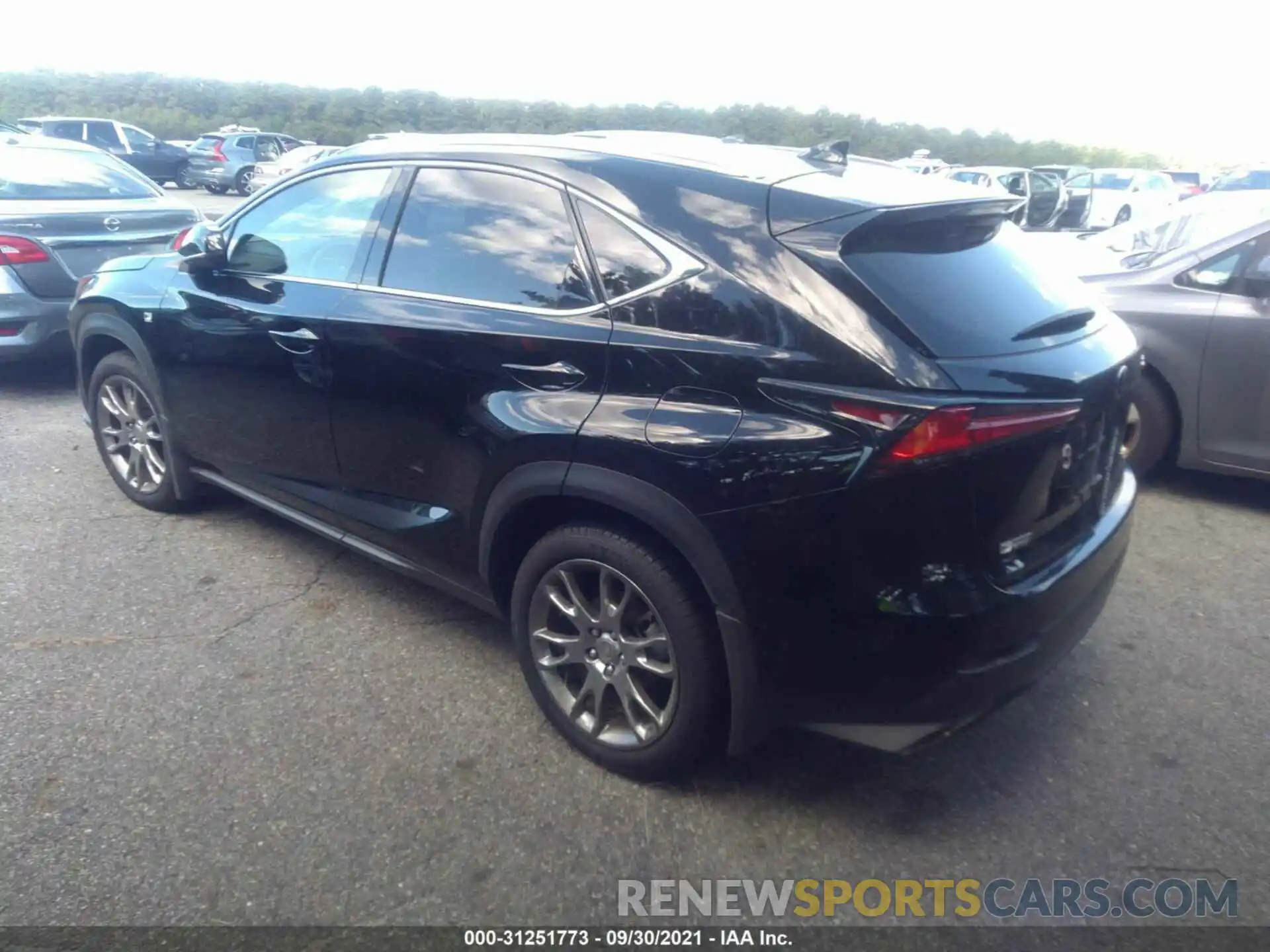 3 Фотография поврежденного автомобиля JTJBARBZ9K2212258 LEXUS NX 2019