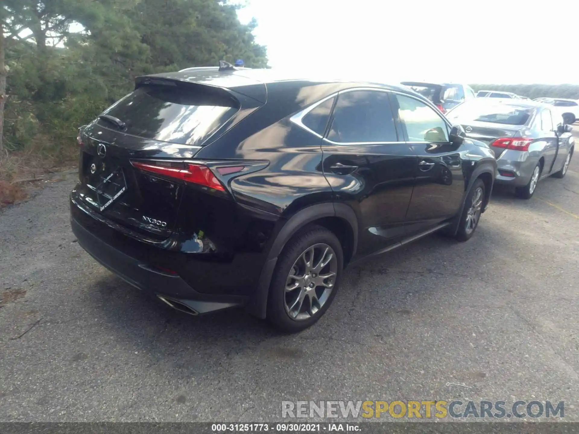 4 Photograph of a damaged car JTJBARBZ9K2212258 LEXUS NX 2019