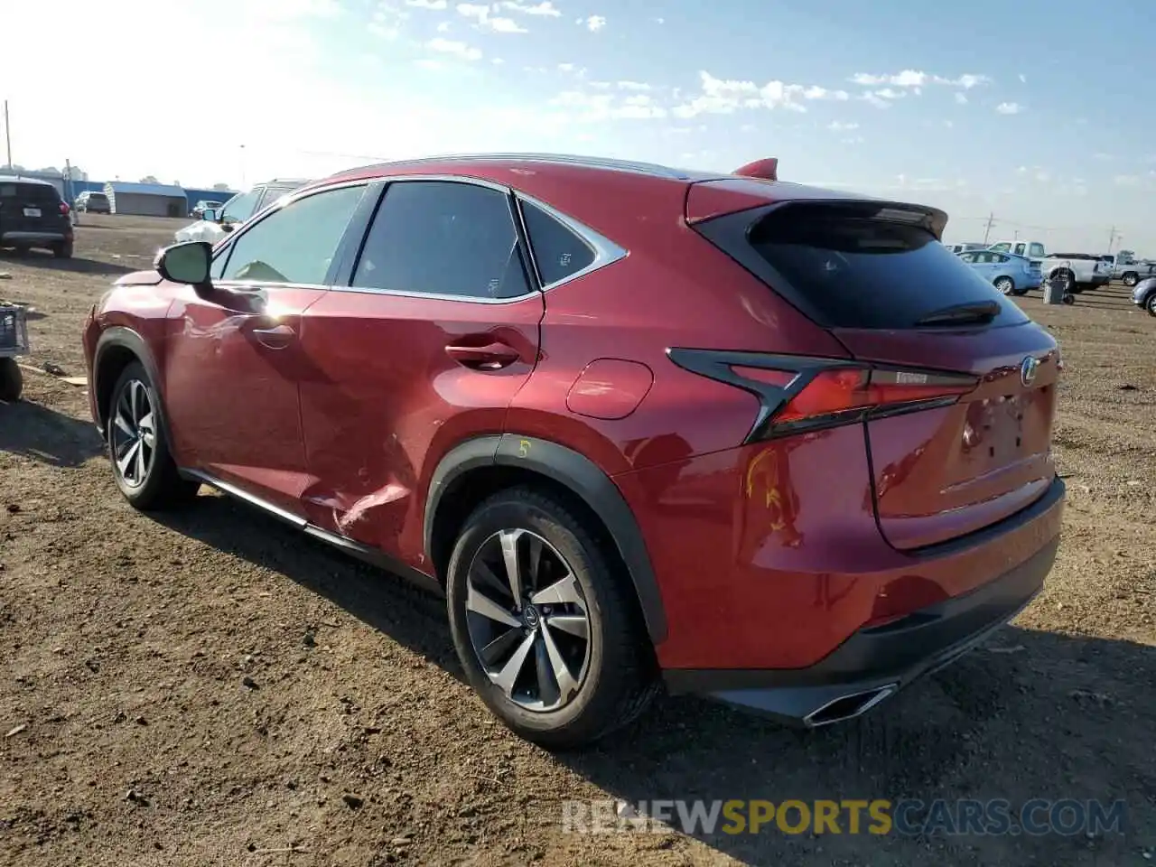 3 Photograph of a damaged car JTJBARBZ9K2214155 LEXUS NX 2019